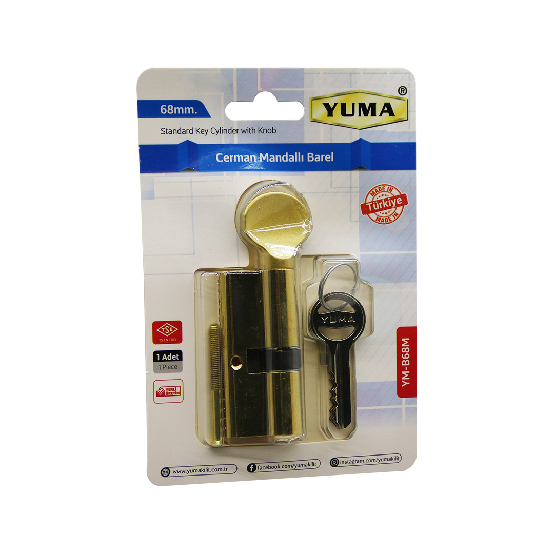 Kilit Cerman Mandallı Barel 68Mm