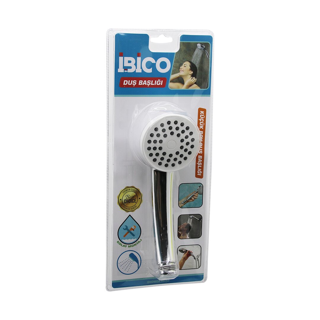 KÜÇÜK BOY YUVARLAK - BOMBELİ=6.7CM DUŞ BAŞLIK VAKUMLU KROM GÖVDE - BEYAZ ZEMİN - SİYAH İĞNE SAP:11.