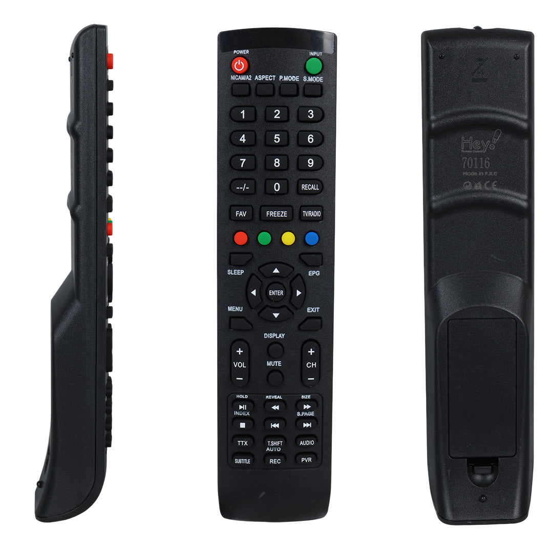 Small Mold Vestel Altus Arçelik Beko Arctic Blomberg LCD LED TV Remote Control 