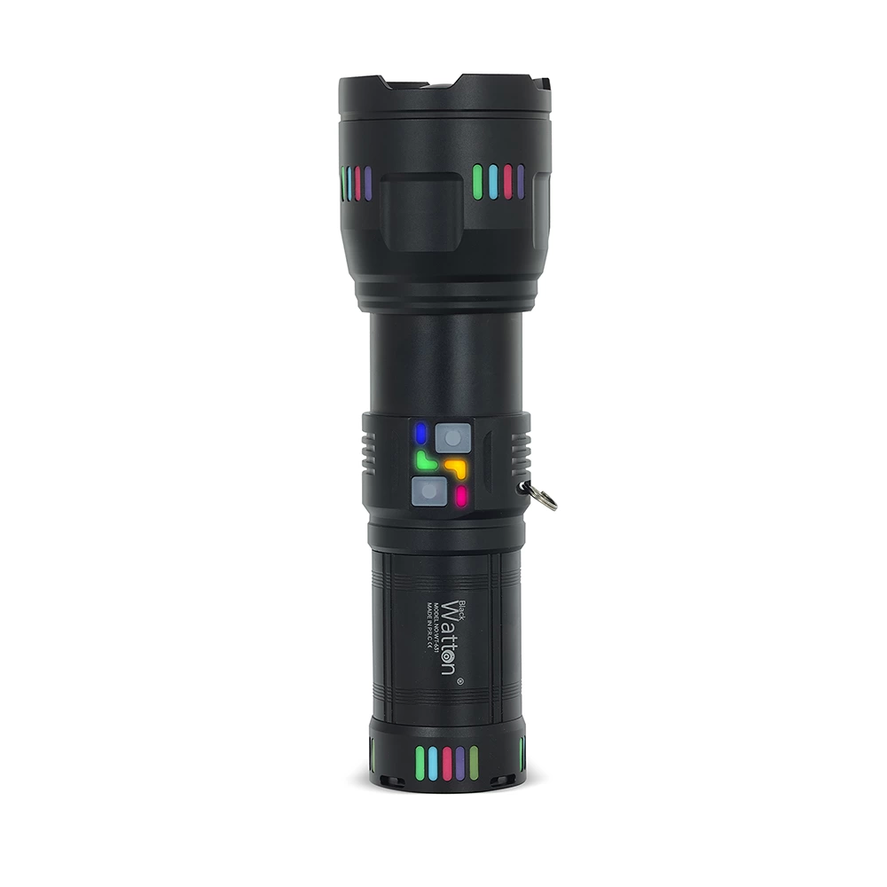 Lazer Etkili Profesyonel El Feneri  Wt-631- 30,000 Lümen