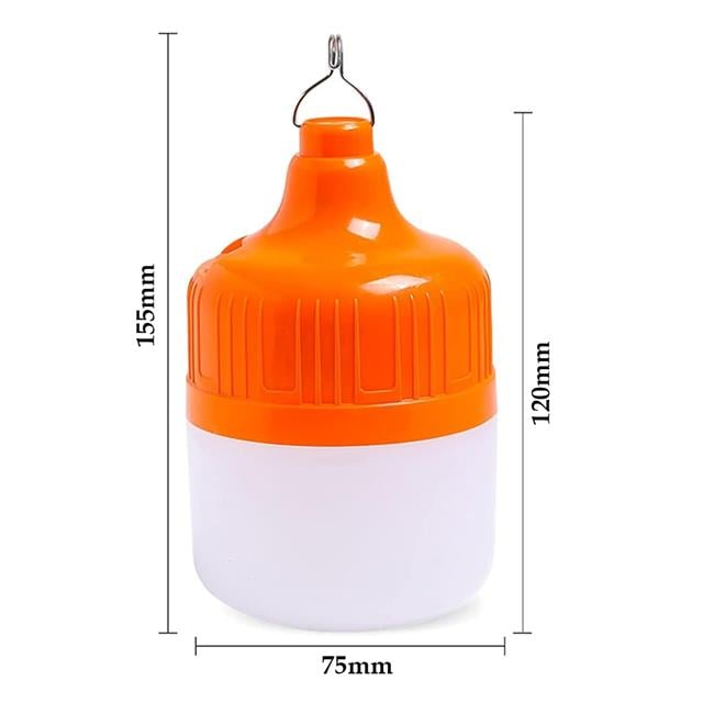 LN-OR30G 30 Watt TYPE-C Şarjlı Taşınabilir Asma Kancalı Kamp Çadır Lambası 6500K 1200mAh 3 Modlu AB