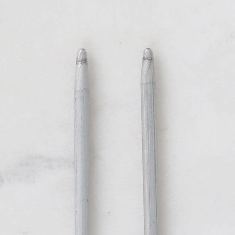 Loren Crafts 2,5 mm 35 cm Klasik Alüminyum Örgü Şi