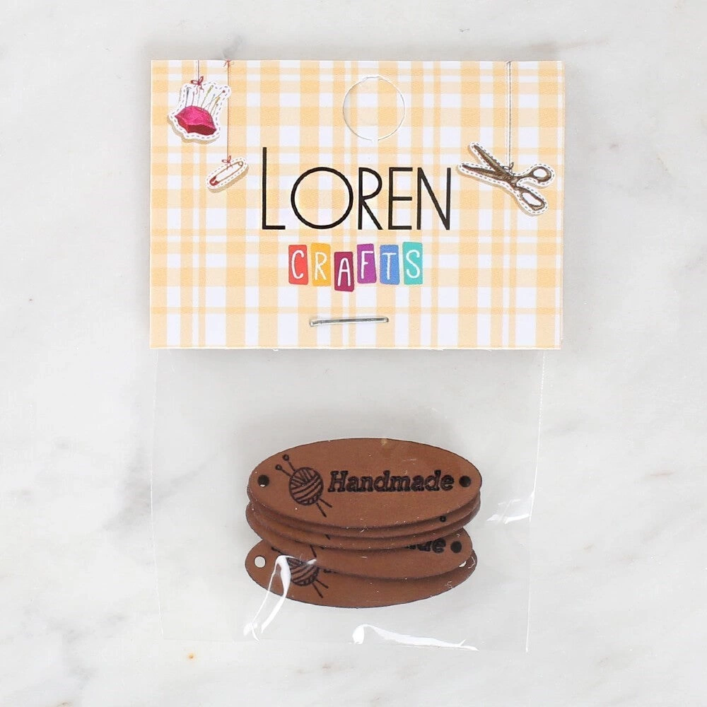 Loren Crafts Handmade Deri Arma 5 Adet - 1552