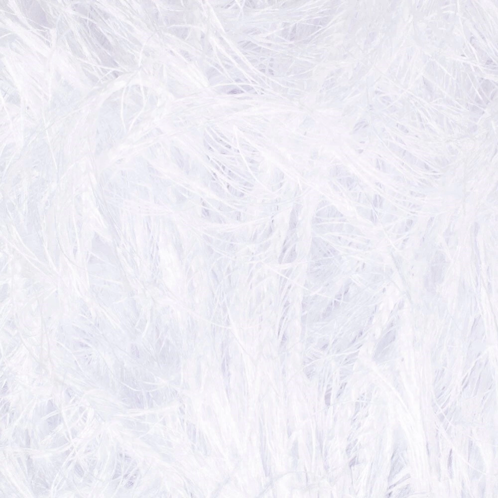 Loren Furry Beyaz El Örgü İpi - RF118 - 34067