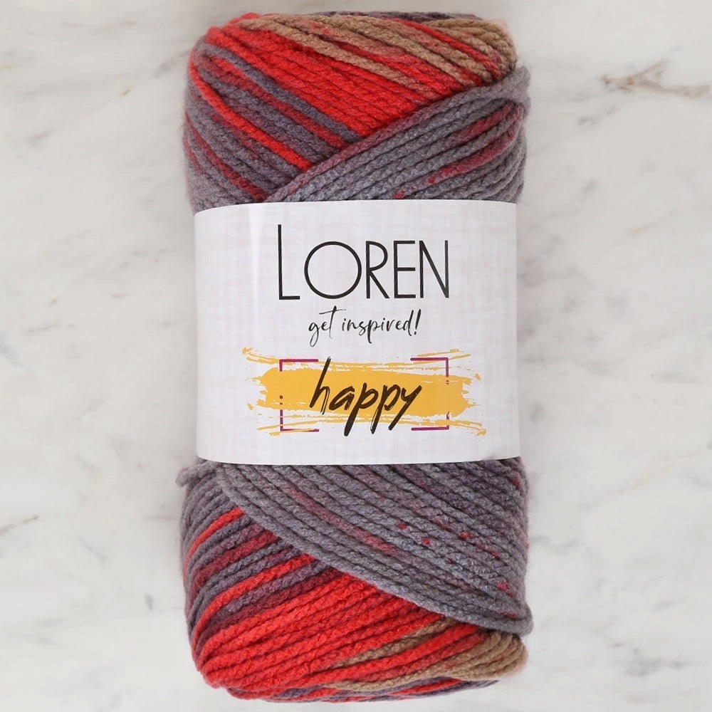 Loren Happy Ebruli El Örgü İpi - RH006 - 34291