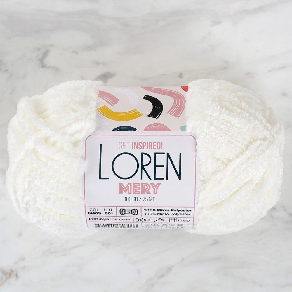 Loren Mery Krem El Örgü İpi - M405 - 34312