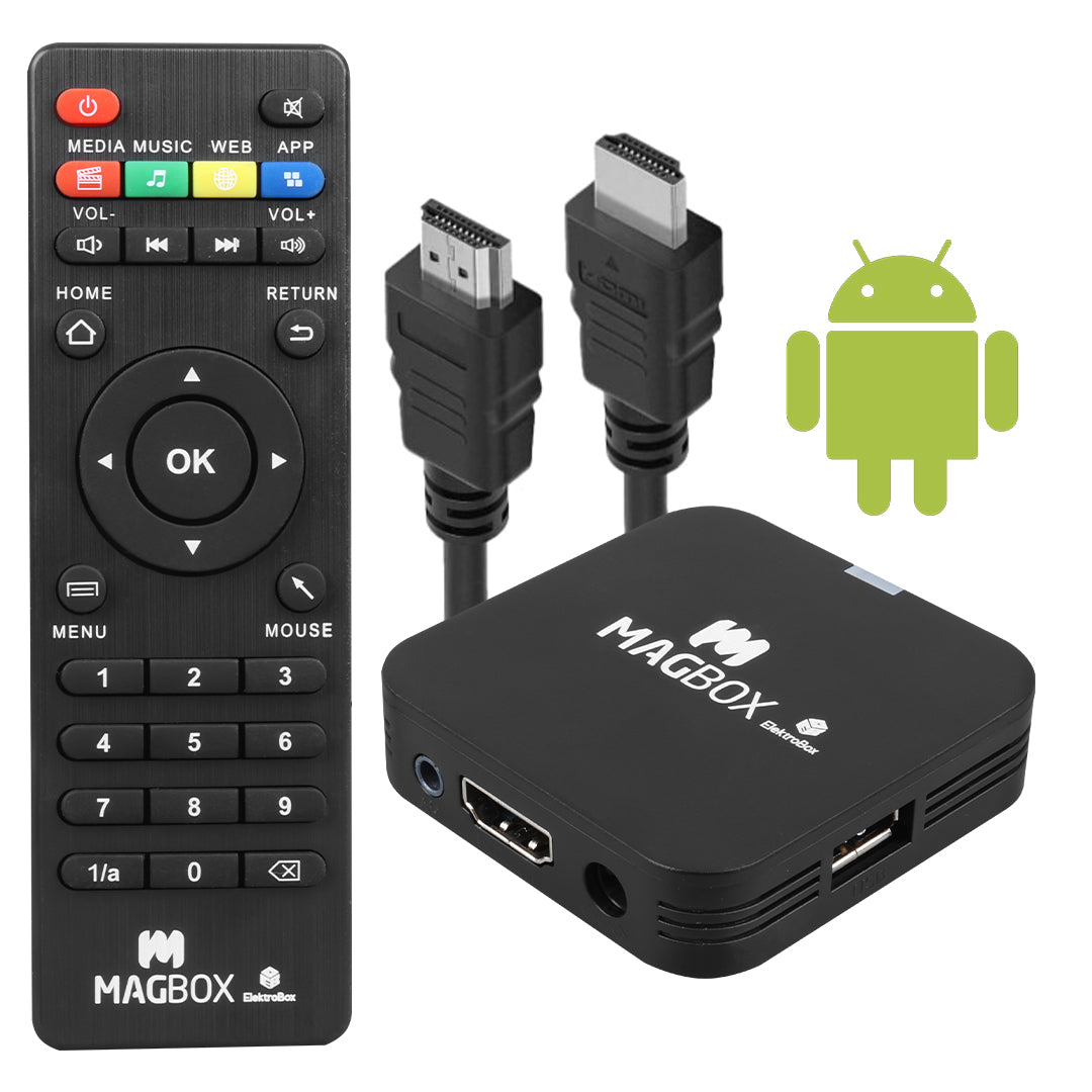 MAGBOX ELECTROBOX 2 GB RAM H313 İŞLEMCİ 16 GB HDD 4K ULTRA HD ANDROID BOX