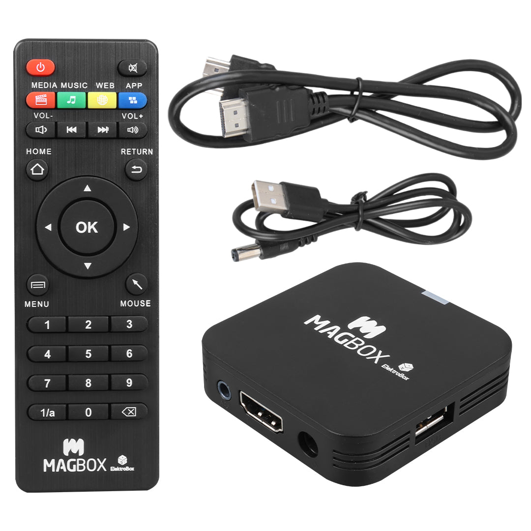 MAGBOX ELECTROBOX 2 GB RAM H313 İŞLEMCİ 16 GB HDD 4K ULTRA HD ANDROID BOX