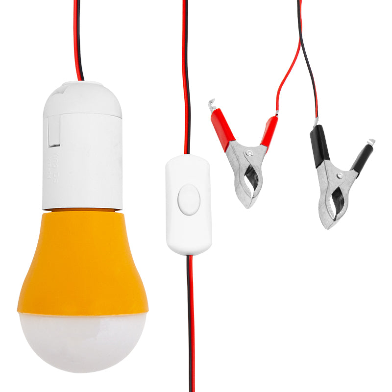 MERLED 12V LED AMPUL AKÜ MAŞALI ANAHTARLI
