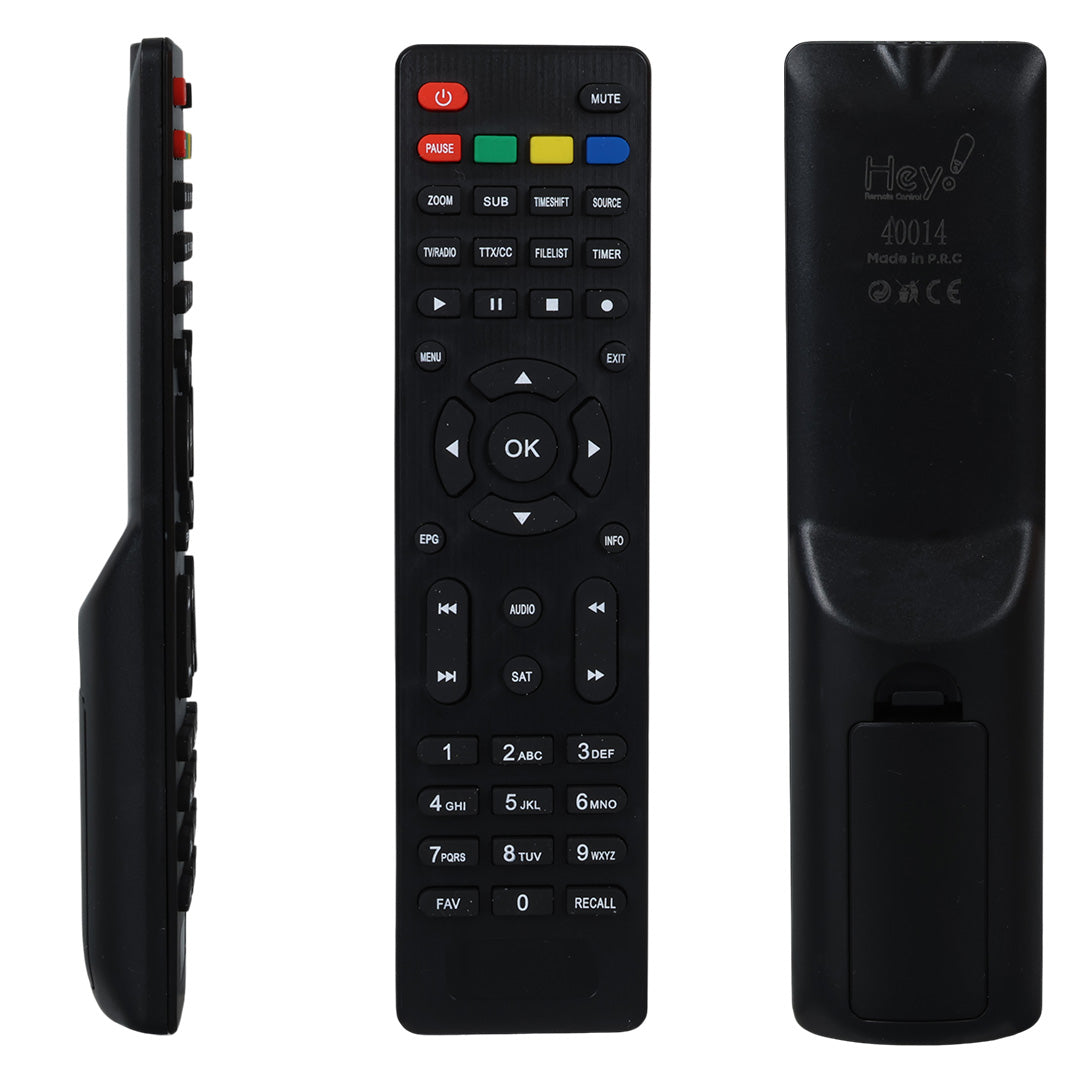 Mersat Star/yumatu Hd/citybox Hd/mersat Marginal Satellite Remote Pause Red 