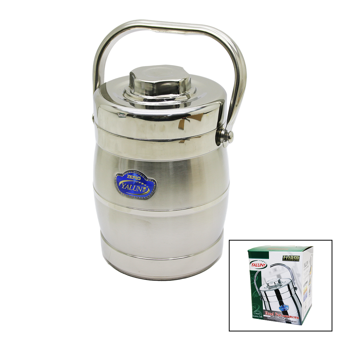 Metal Kova 3Lü Sefer Tası Saklama Kabı 1.6Lt