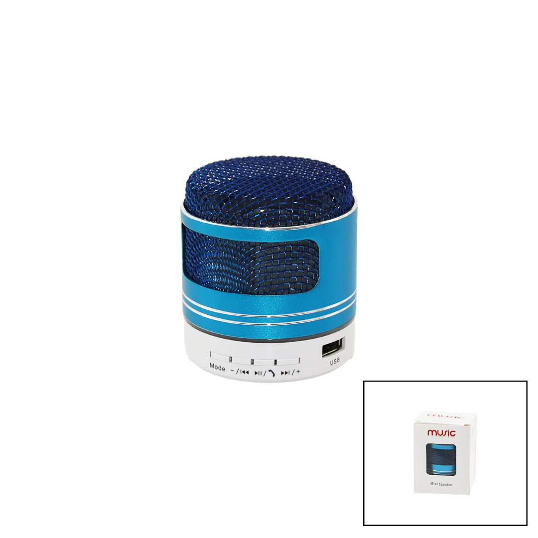 Модель микрофонной головки Bluetooth беспроводная мини-колонка с зарядкой по USB 3 Вт