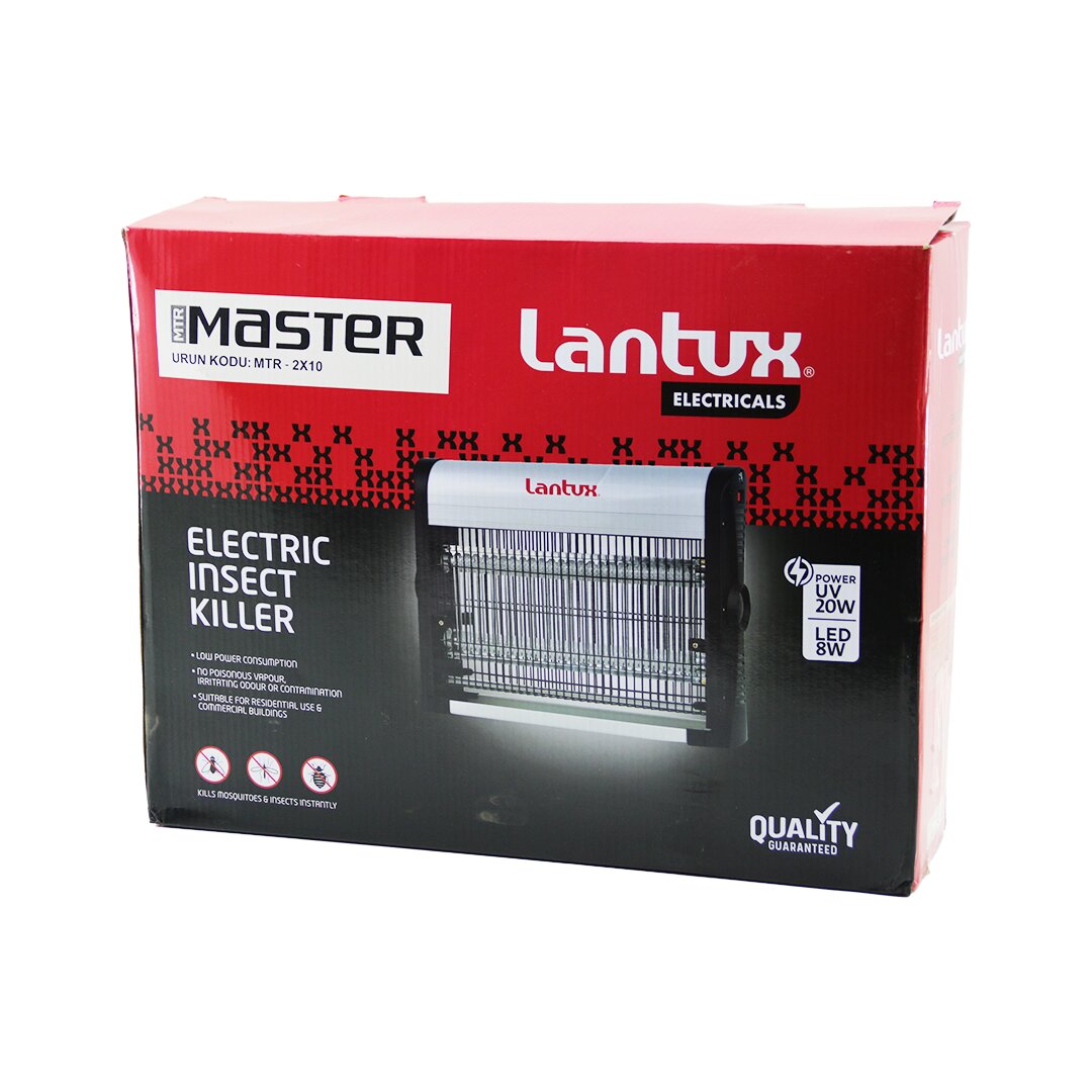 Mtr-2x10 Lxik-210 Power Uv - 20 Вт устройство для уничтожения мух, 2x10 Вт светодиода 8 Вт - 60 м2