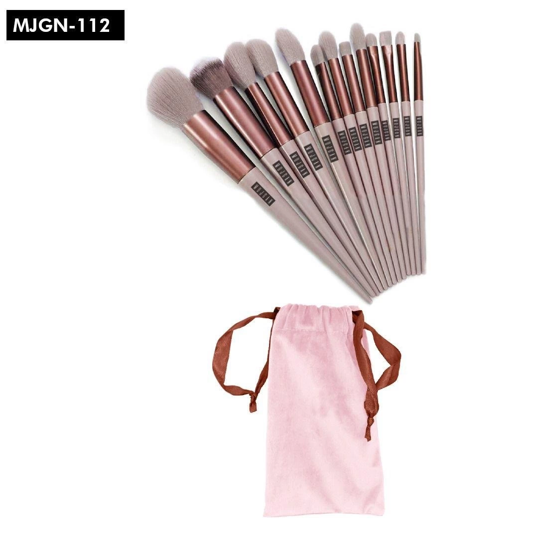 13'lü Fix Fırça Seti Pembe