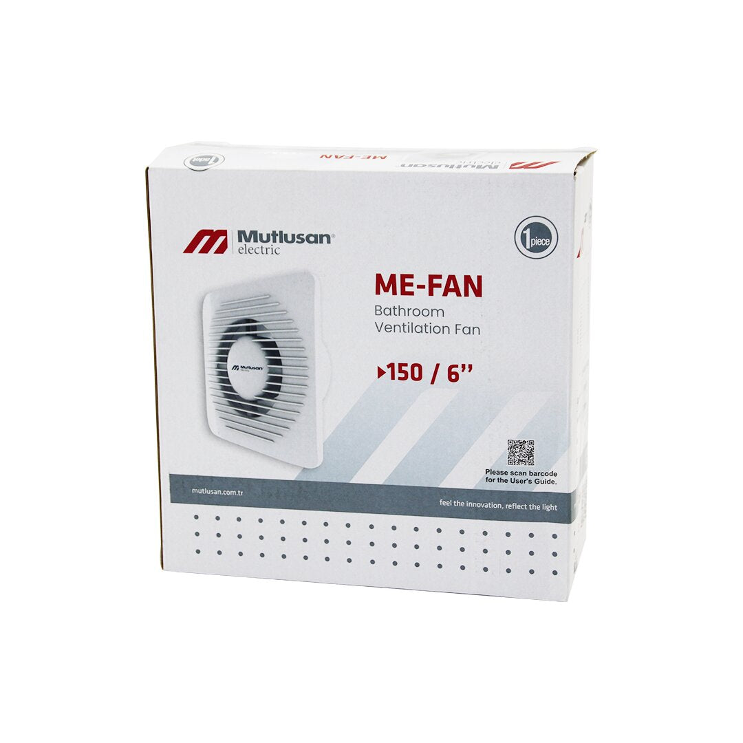 MUTLUSAN-001 211 000 150 00 00 ME-FAN 1506&amp;quot;BANYO TUVALET HAVALANDIRMA ASPİRATÖRÜ 20W 2800R