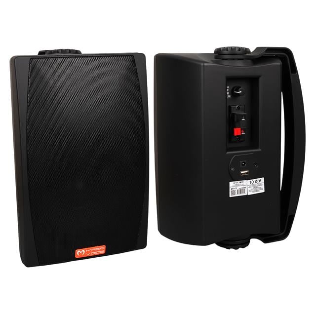 MV-03 16 CM 60 Watt Komütatörlü Hat Trafolu Siyah Sütun Hoparlör