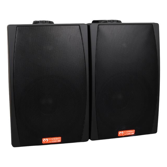 MV-03 16 CM 60 Watt Komütatörlü Hat Trafolu Siyah Sütun Hoparlör