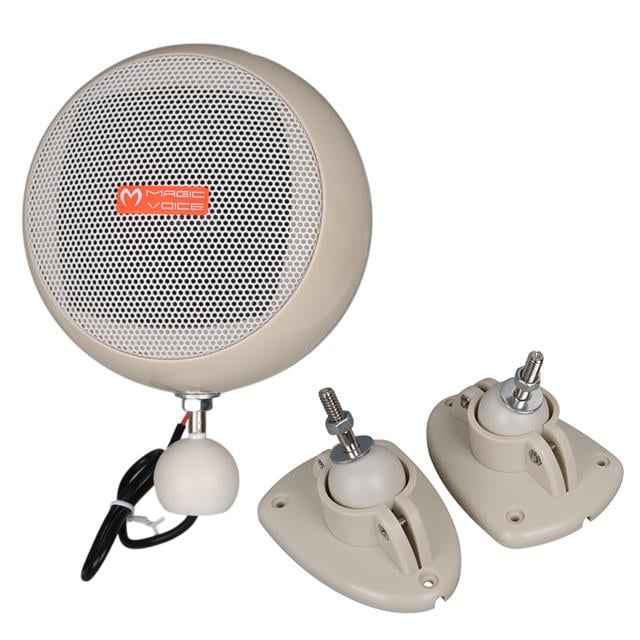 MV-12 7.5 CM 20 Watt Komütatörlü Hat Trafolu Krem Beyazı Sütun Sarkık Hoparlör