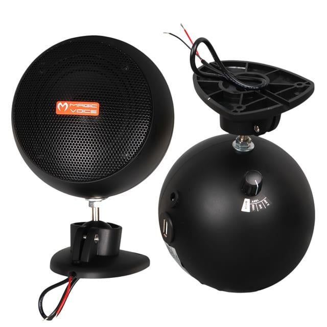 MV-13 7.5 CM 20 Watt Komütatörlü Hat Trafolu Siyah Sütun Sarkık Hoparlör