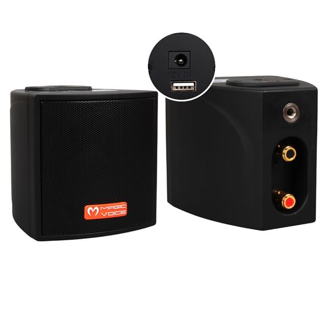 MV-18 30 Watt Hat Trafolu USB&amp;apos;li Sütun Hoparlör