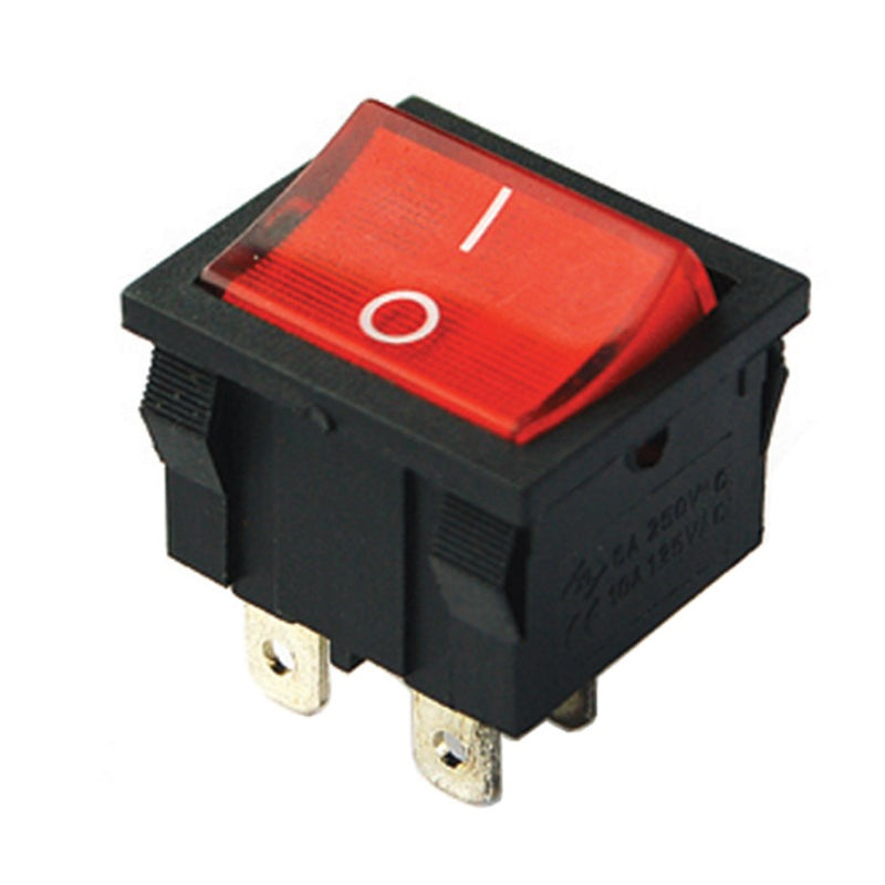 Orta Boy Işıklı Anahtar On-Off 4Pın (Ic-126)