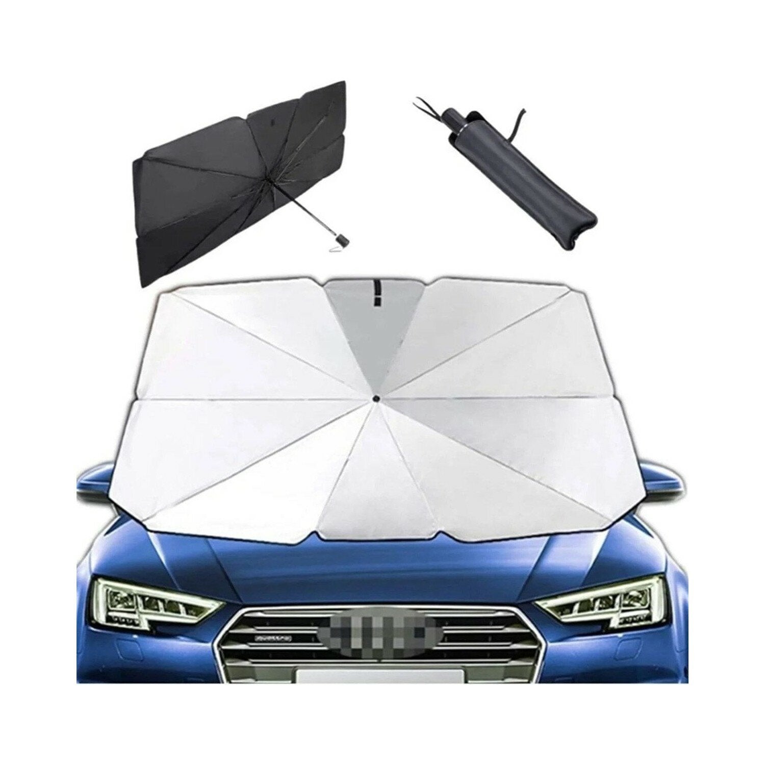 Зонт солнцезащитный для автомобиля 75x130 см