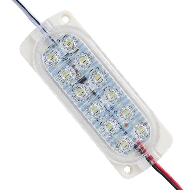 Parlak Yanıp Sönen Beyaz Modül Led 2835 24 Volt 1.2 Watt