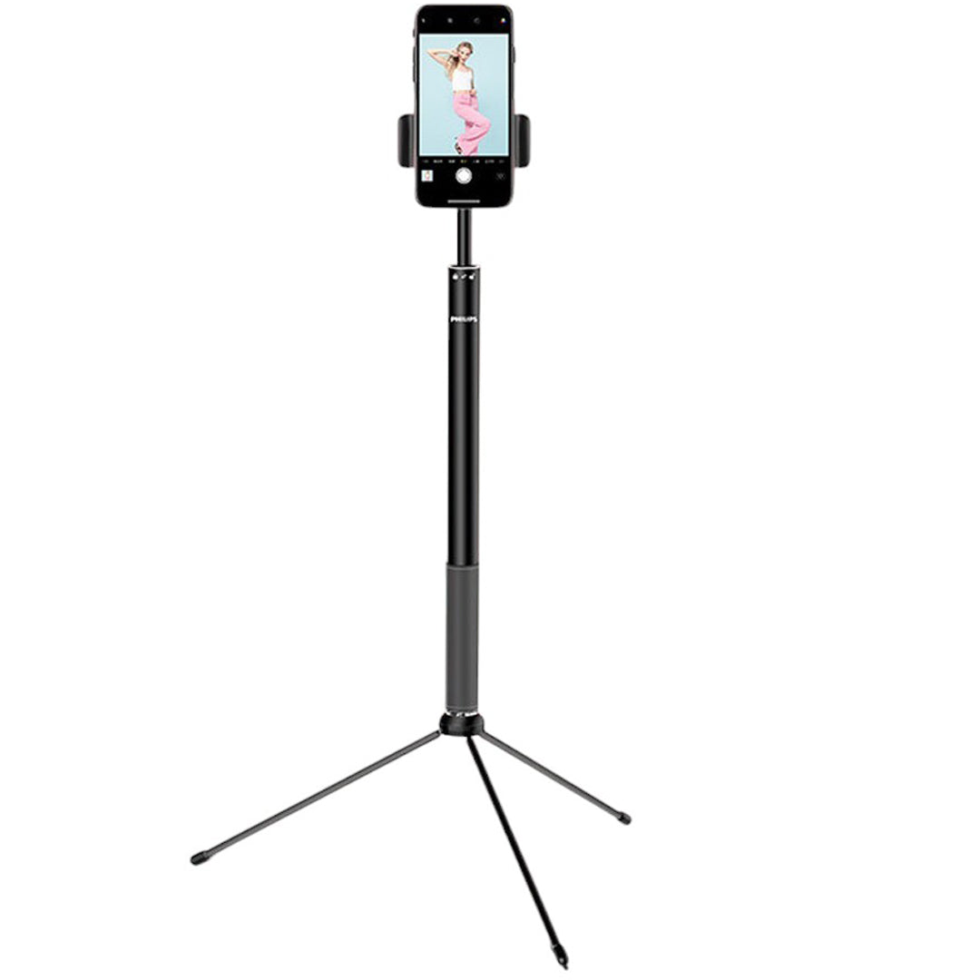 Штатив-штатив Philips DLK3621N/93 2-в-1 для видеосъемки Youtube-TikTok, селфи, студийного макияжа 
