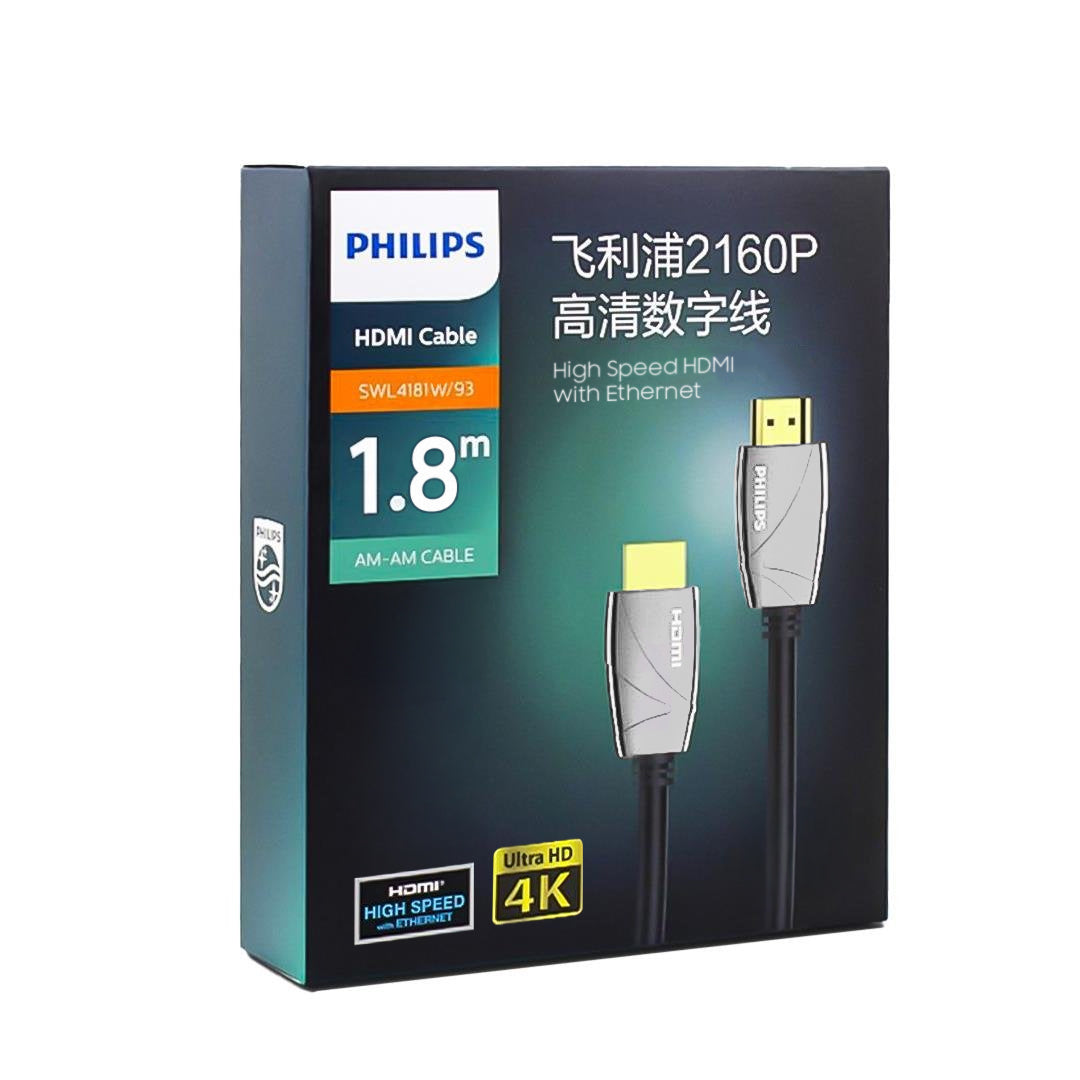 HDMI-кабель Philips Swl4181w/93 длиной 1,8 метра, 4K, 60 Гц 