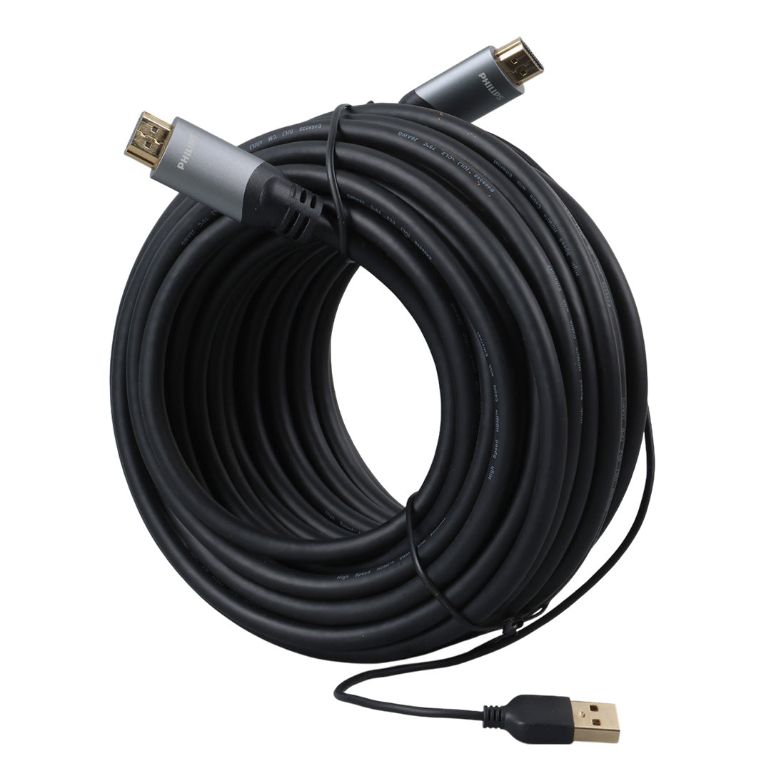 Кабель питания Philips Swl6122b/93, 15 метров, 4K, 60 Гц, USB, HDMI-кабель 