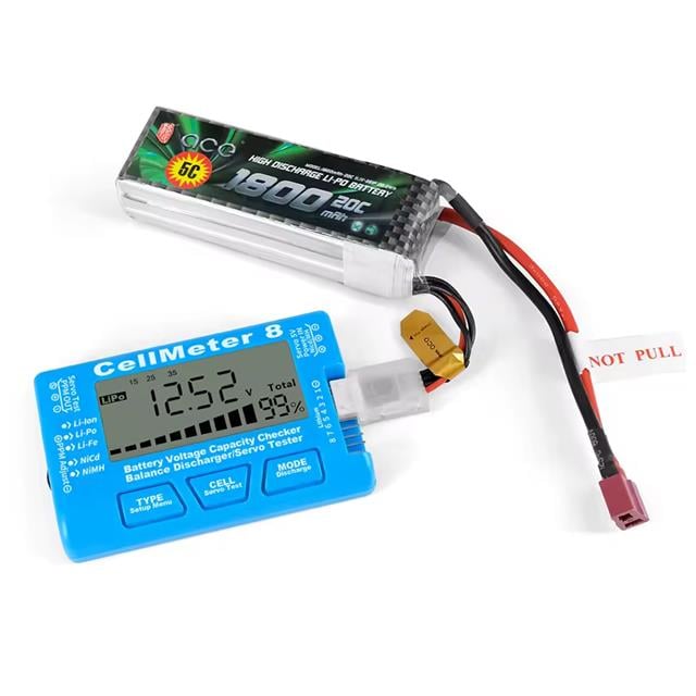 Pil Kapasite Voltaj Test Cihazı RC 1-8S Lipo Lityum NIMH