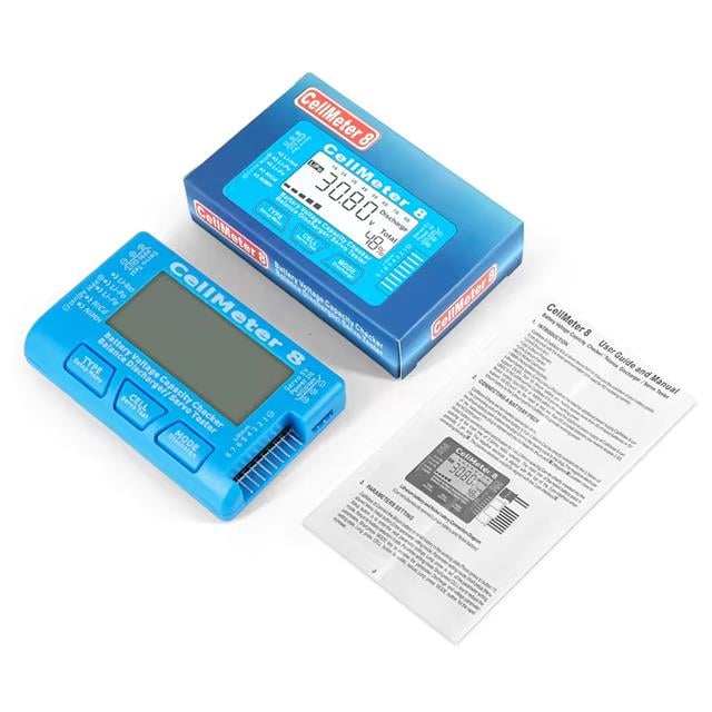 Pil Kapasite Voltaj Test Cihazı RC 1-8S Lipo Lityum NIMH