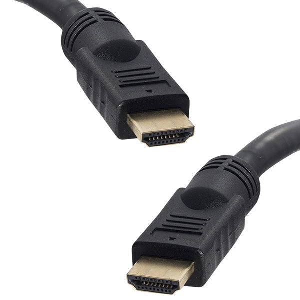 Пластиковый плоский черный HDMI-кабель длиной 30 метров с сумкой 