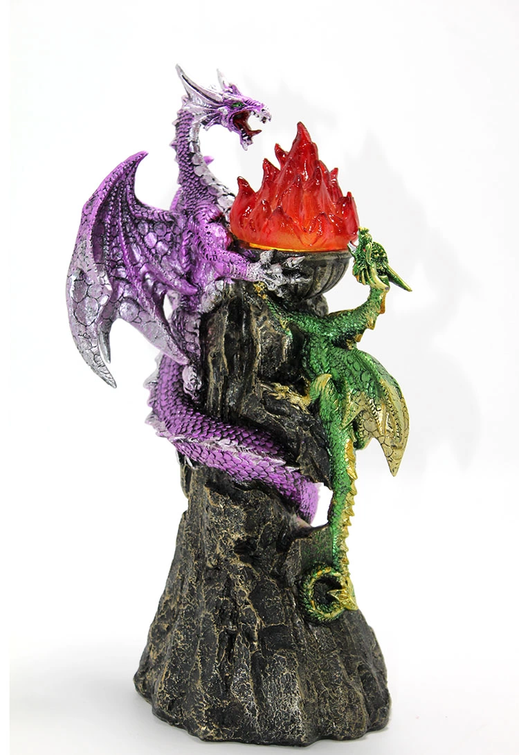 Polyester Ledli Dragon Figürü Alk2335