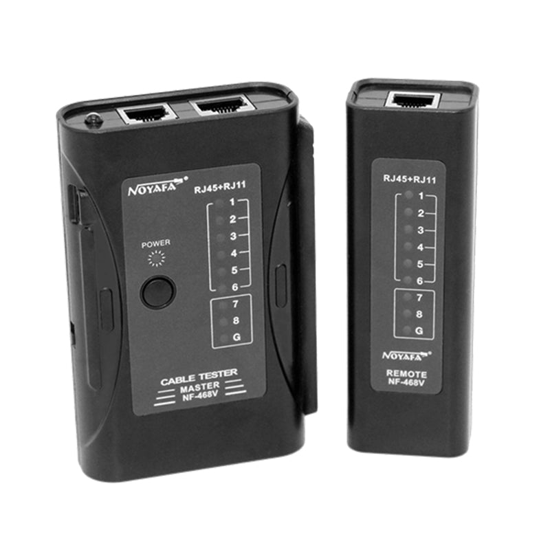 Тестер кабеля RJ45/RJ11 Nf-468v 