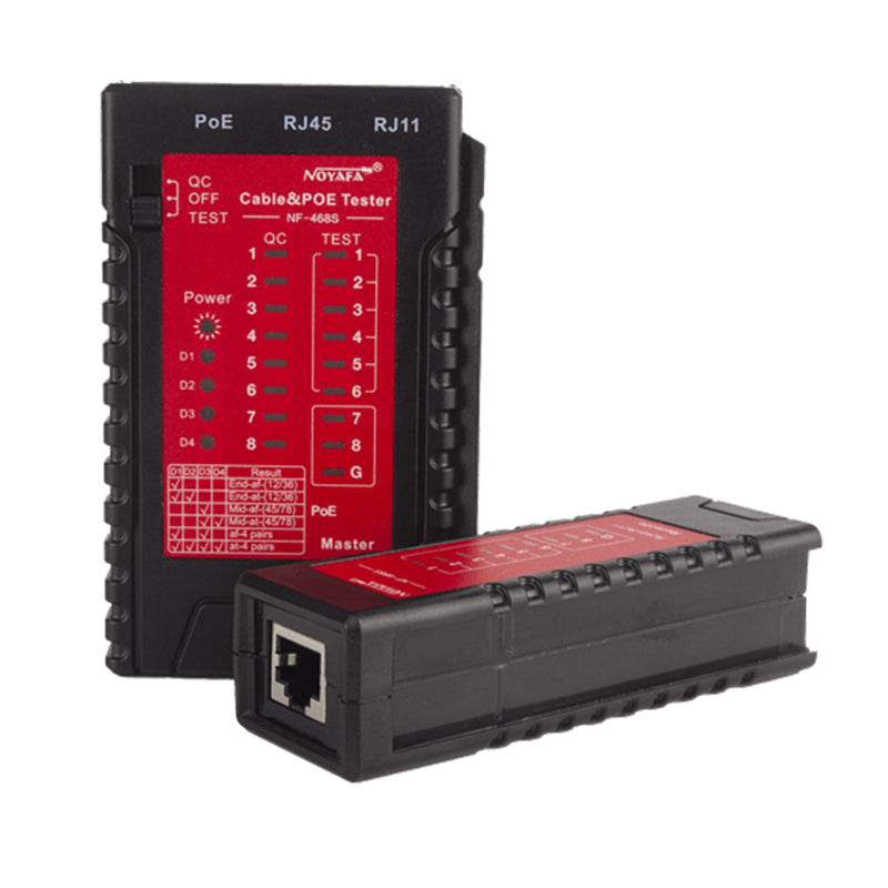 Rj45/Rj11/Poe Kablo Test Cihazı Nf-468S