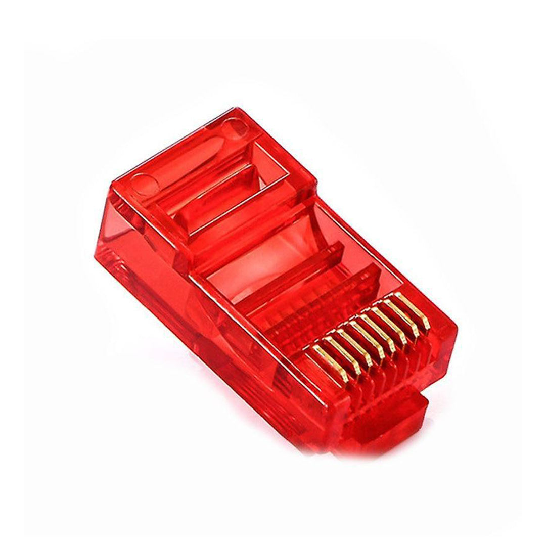 RJ45 RJ45 CAT6 8P/8C KIRMIZI SOKET