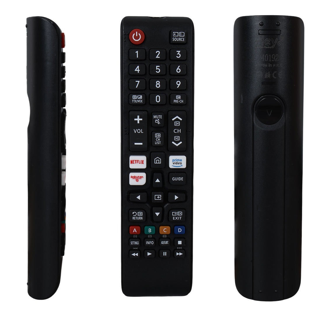 Samsung Bn59-01315b Netflix-prime Video-rakuten Short LCD LED TV Remote Control with Buttons 