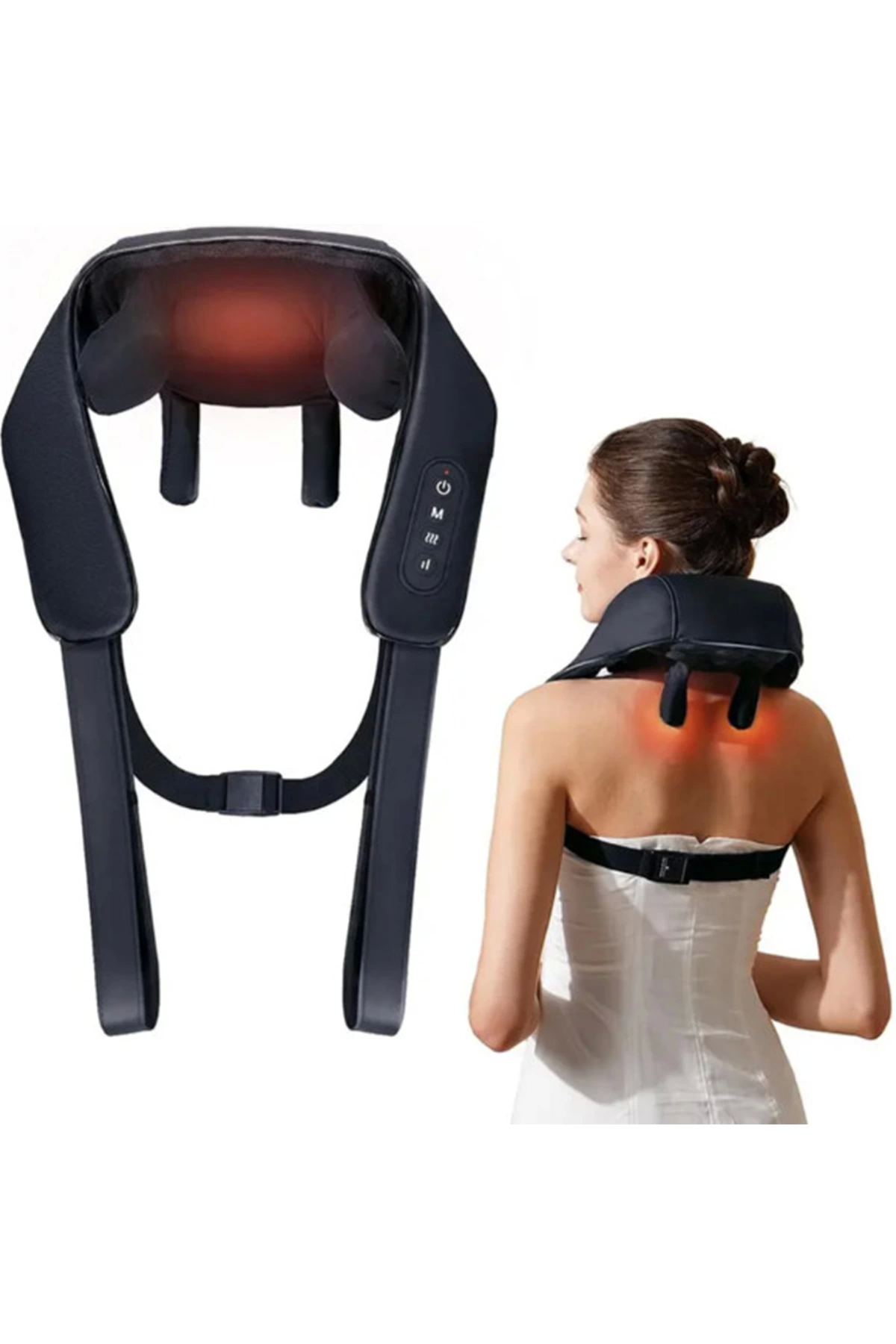 Şarjlı Ovmalı Isıtmalı Masaj Aleti Insan Eli Yoğurma Hissi  Yeni Model