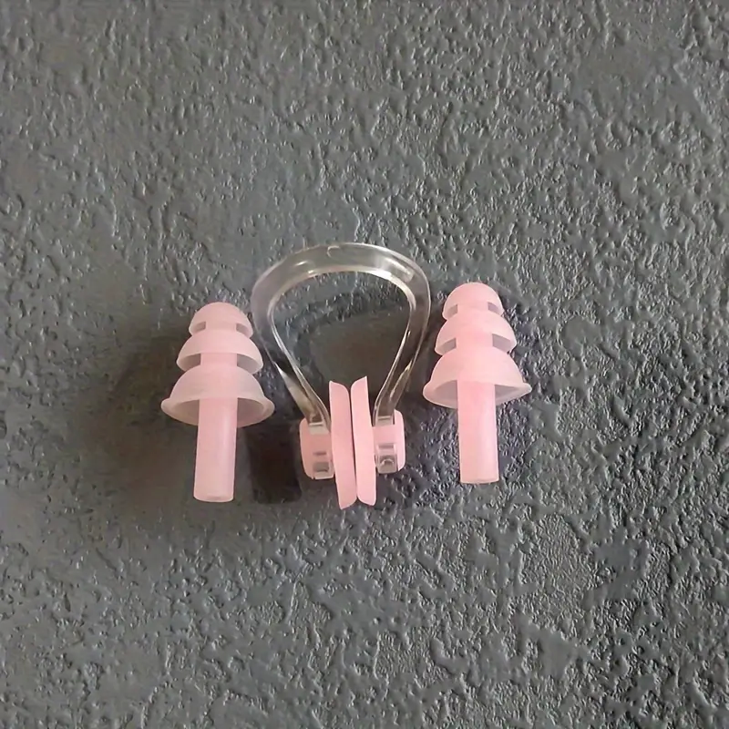 Silikon Su Geçirmez Kulak  Burun Tıkacı