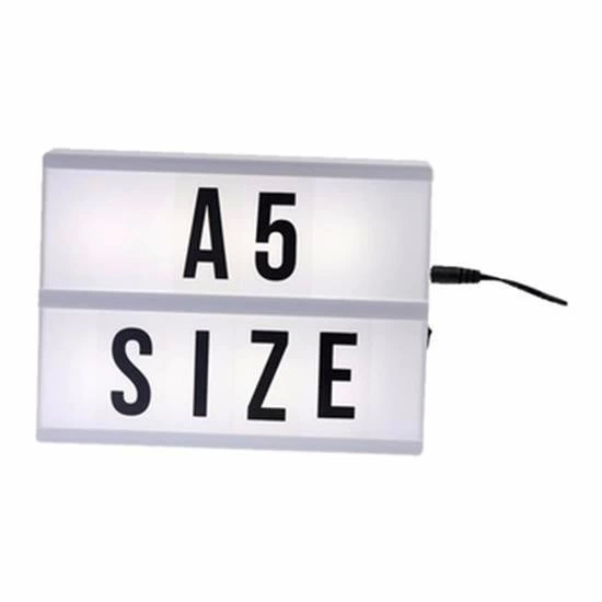 Sinematik Lightbox Dekorasyon Aydınlatma Aksesuarları