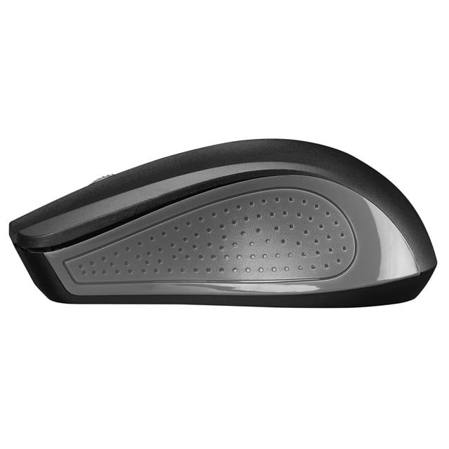 SM-537 USB Siyah-Gri 2.4Ghz 1600DPI Kablosuz Optik Mouse 5 Metre Menzilli