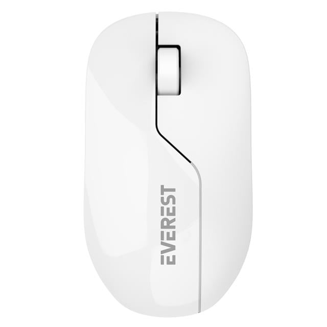 SMW-973 USB Beyaz 2.4Ghz 1200DPI Kablosuz Optik Mouse 5 Metre Menzilli