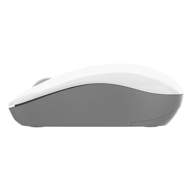 SMW-973 USB Beyaz-Gri 2.4Ghz 1200DPI Kablosuz Optik Mouse 5 Metre Menzilli