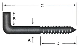 Şofben Çivisi No 3 / 5.8x70 - 10 Adet