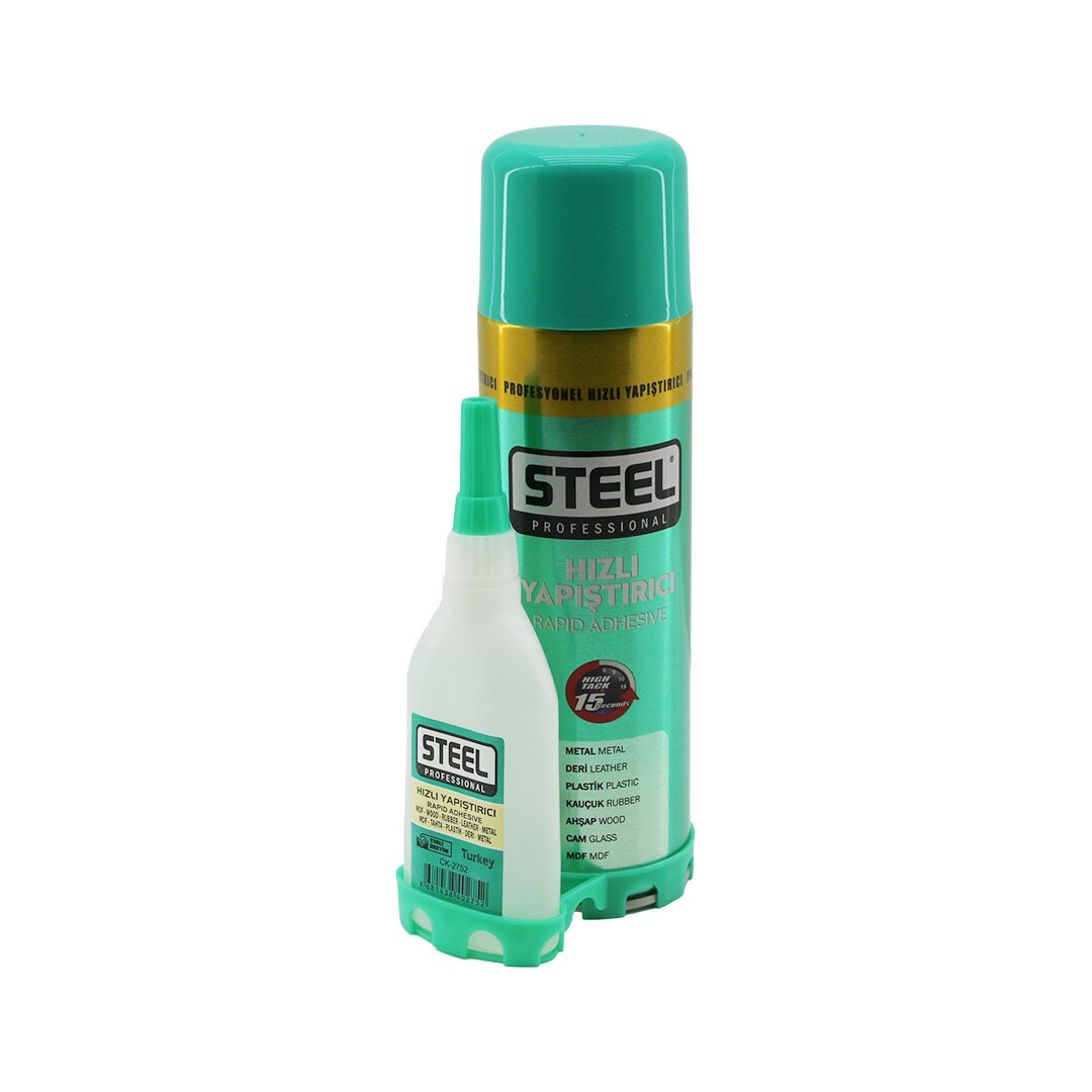Steel Ck-2769 500 мл + 100 г мгновенного клея