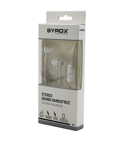 Stereo Sound Kulak İçi Mikrofonlu Kulaklık Aux Girişli