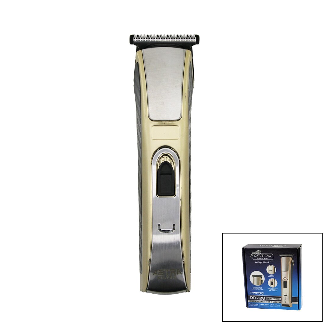 T-power Hair - триммер для бороды, светодиодный индикатор зарядки, 8 часов зарядки = 60 минут использования Rd-128