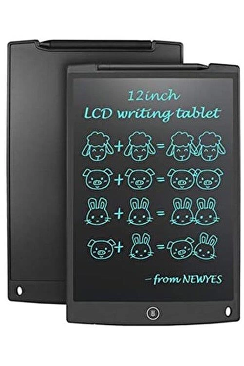 T12 Siyah Writing Tablet Lcd 12 Inç Dijital Kalemli Çizim Yazı Tahtası