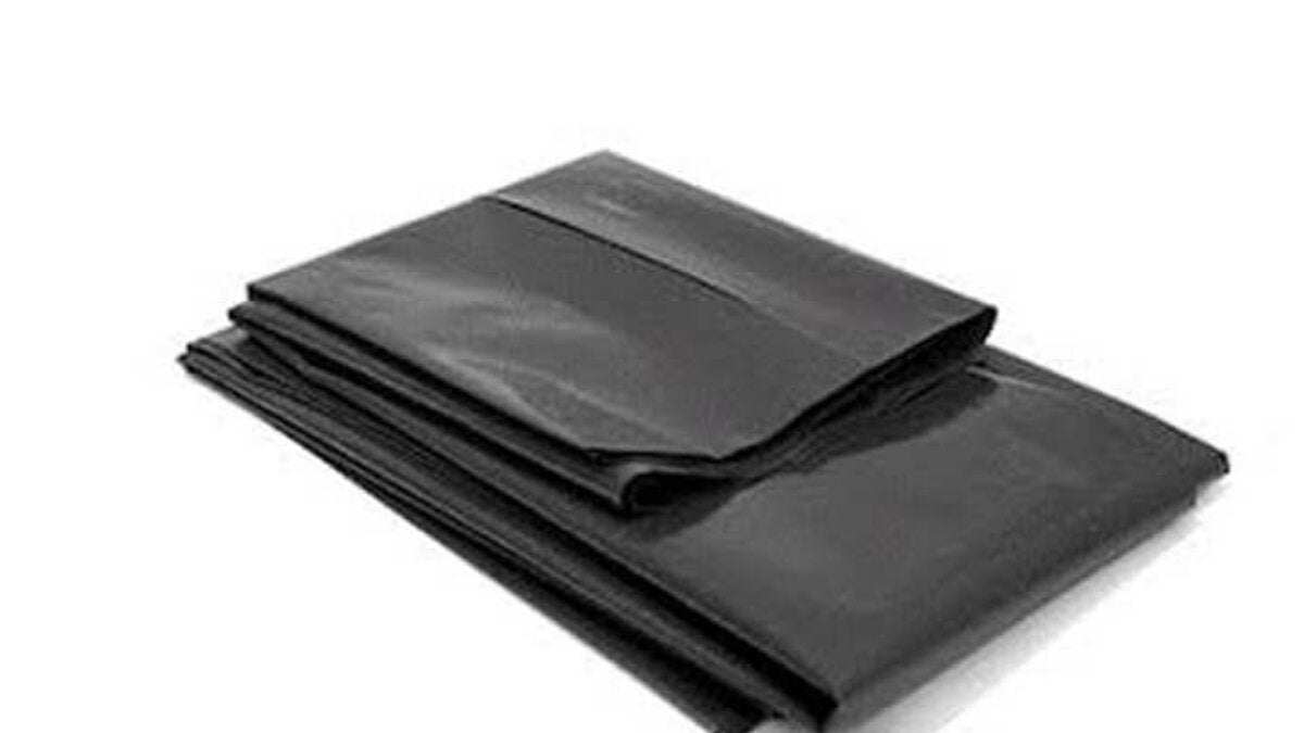 Сумка для переноски объёмная чёрная 100x200см